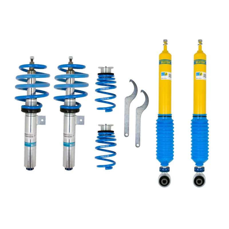Bilstein 48-244428 - B8 5112 Leveling Kit, Dampers: Zinc Front Yellow Rear/Springs: Blue
