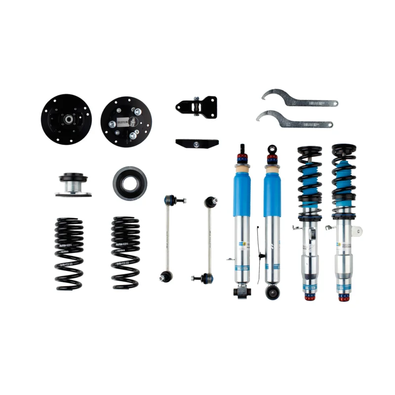 Bilstein 48-256292 - B8 5112 Leveling Kit, Dampers: Zinc/Springs: Blue