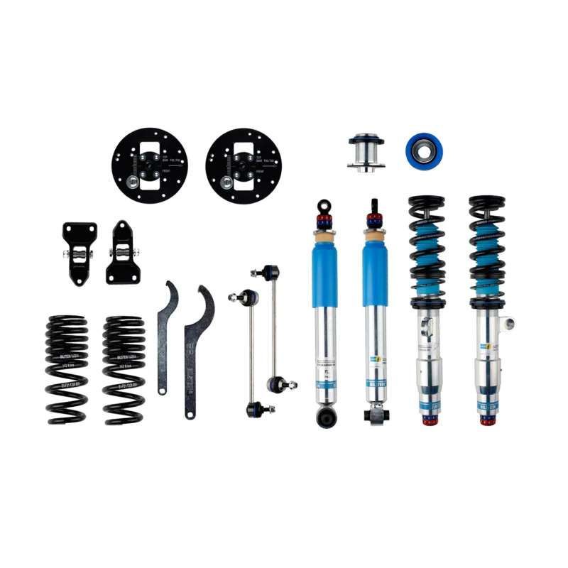 Bilstein 48-268721 - B8 5112 Leveling Kit, Dampers: Zinc Plated/Springs: Black