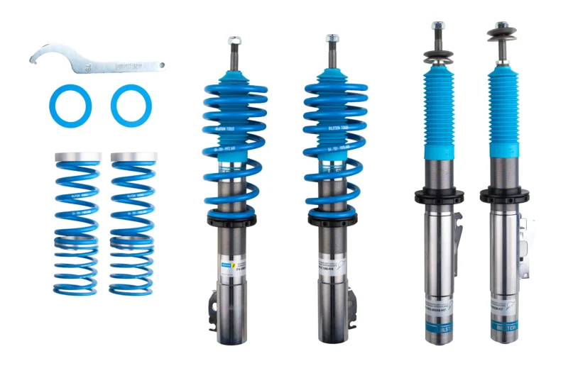 Bilstein 48-347723 - B8 5112 Leveling Kit, Dampers: Zinc Plated/Springs: Blue