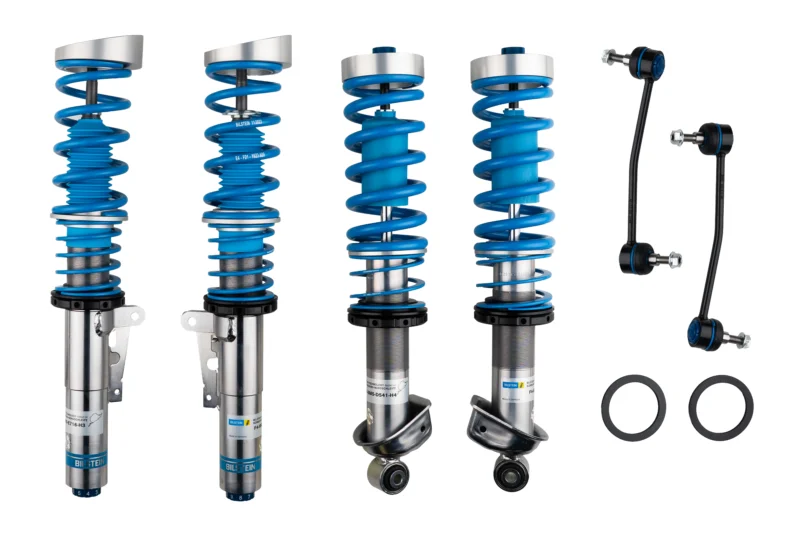 Bilstein 48-347747 - B8 5112 Leveling Kit, Dampers: Zinc Plated/Springs: Blue