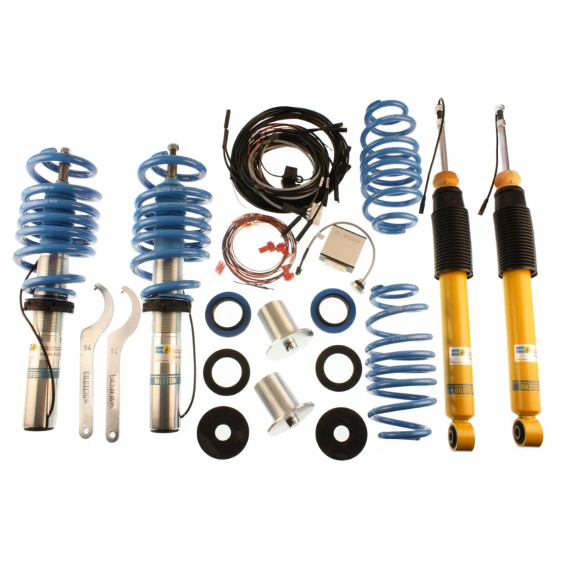 Bilstein 49-151282 - B16 Ride Control, Dampers: Zinc Plated Front Yellow Rear/Springs: Blue