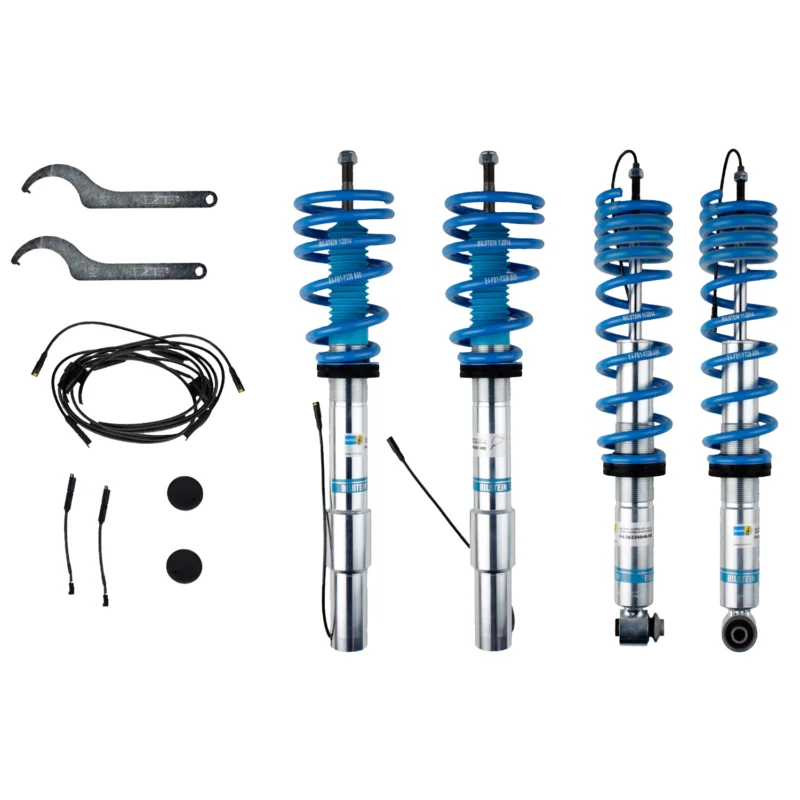 Bilstein 49-234923 - B16 Ride Control, Dampers: Zinc/Springs: Blue