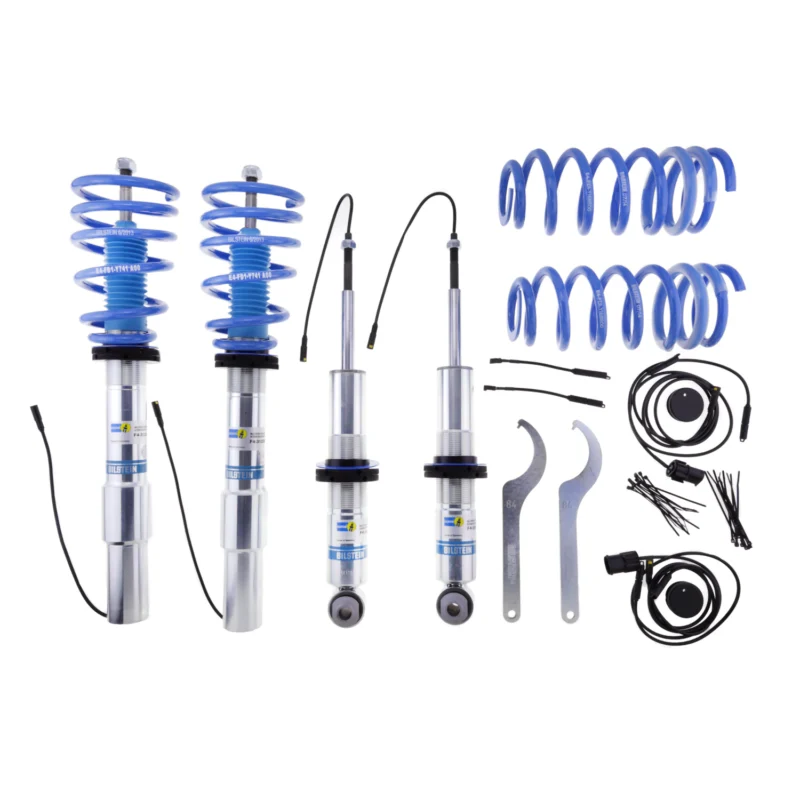 Bilstein 49-237276 - B16 Ride Control, Dampers: Zinc/Springs: Blue