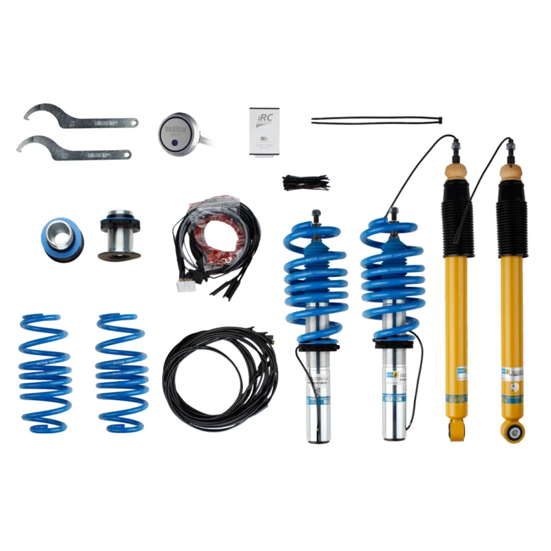 Bilstein 49-250534 - B16 Ride Control, Dampers: Zinc Plated Front Yellow Rear/Springs: Blue