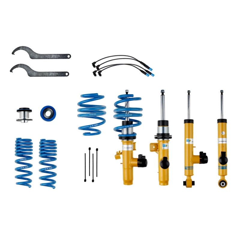 Bilstein 49-255980 - B16 Ride Control, Dampers: Yellow/Springs: Blue