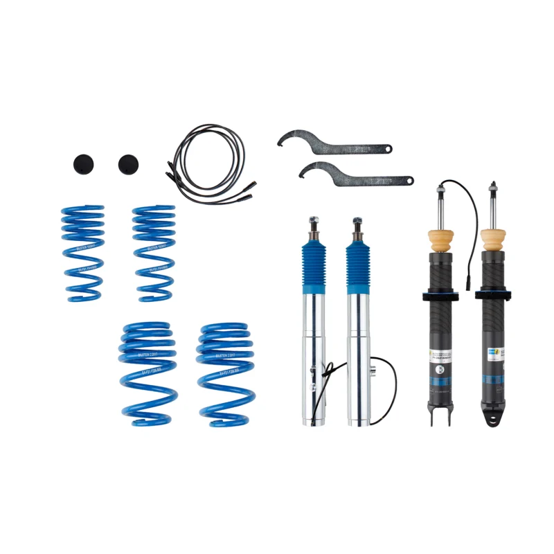 Bilstein 49-279047 - B16 Ride Control, Dampers: Zinc/Springs: Blue
