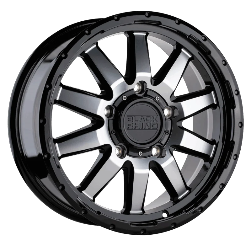 Black Rhino Hard Alloys 1775ECN356140B12 - Excursion, Gloss Black W/ Mirror Face