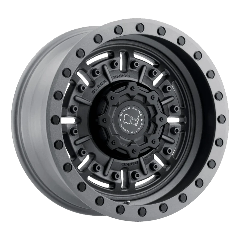 Black Rhino Hard Alloys 1785ABR006114G76 - Abrams, Textured Matte Gunmetal