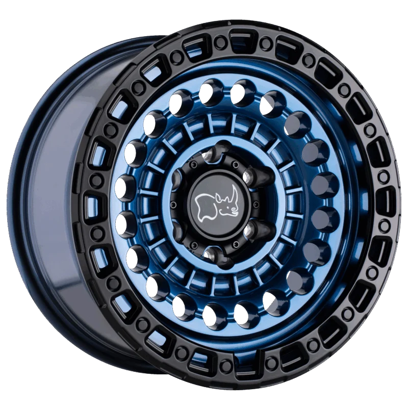 Black Rhino Hard Alloys 1785STN008180U24 - Sentinel, Cobalt Blue W/ Black Ring