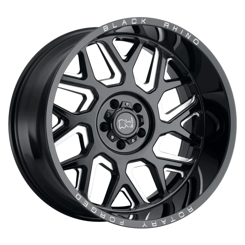 Black Rhino Hard Alloys 2095RPR-88170B25 - Reaper, Gloss Black & Milled