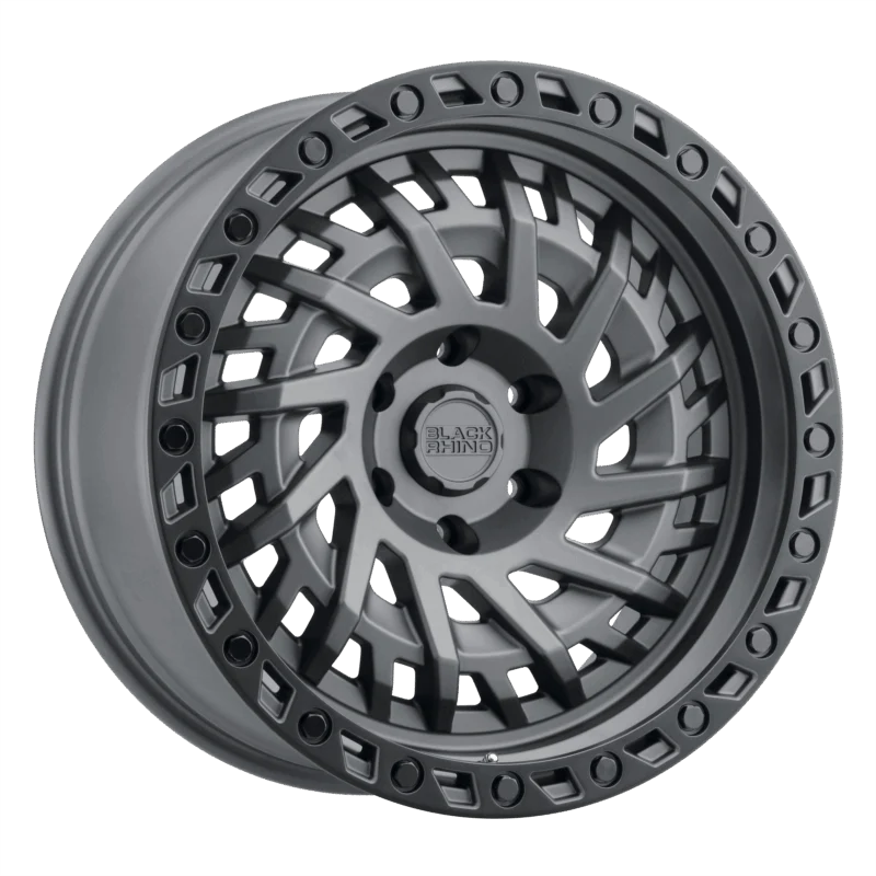 Black Rhino Hard Alloys 2095SHD005127G71 - Shredder, 5x5 0mm, Matte Gunmetal W/black Ring