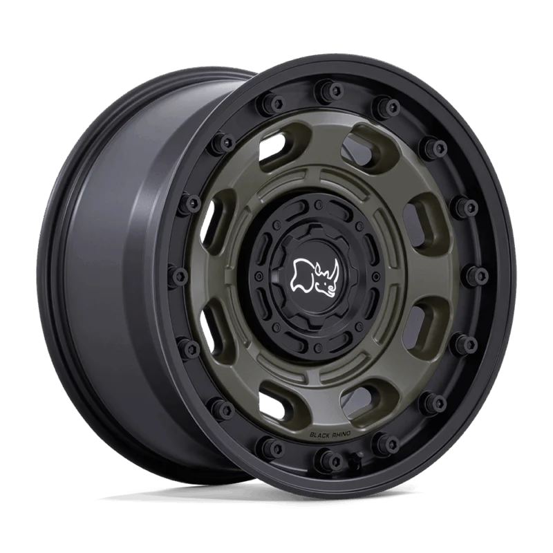 Black Rhino Hard Alloys BR007EB16800038 - Atlas, Olive Drab Green W/ Black Lip