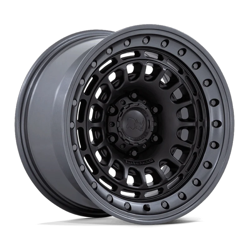 Black Rhino Hard Alloys BR014MA17906300 - Sahara, Matte Black W/ Gunmetal Lip, Br014 Sahara