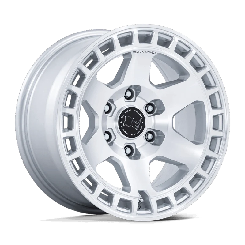 Black Rhino Hard Alloys BR022SD17855000 - Bahari, Gloss Silver W/ Machined Face, Br022 Bahari