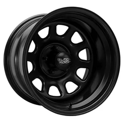 Black Rock 942B-513445 - 942B Black D-Window, 5x4.75 -25mm, Matte Black