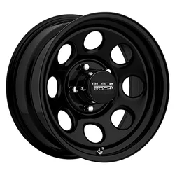 Black Rock 997B-586045 - 997B Soft 8, 6x5.5 0mm, Matte Black