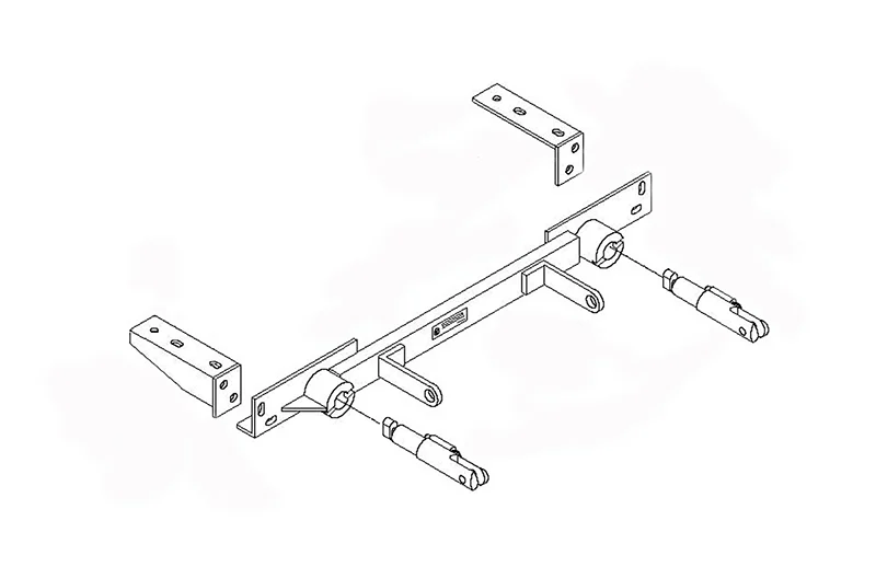 Blue Ox BX1113 - Tow Bar Base Plate