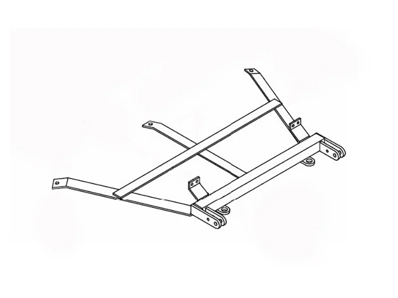 Blue Ox BX1502 - Tow Bar Base Plate