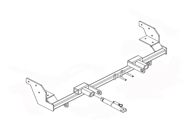 Blue Ox BX1510 - Tow Bar Base Plate