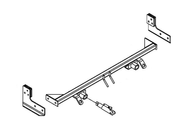 Blue Ox BX1511 - Tow Bar Base Plate