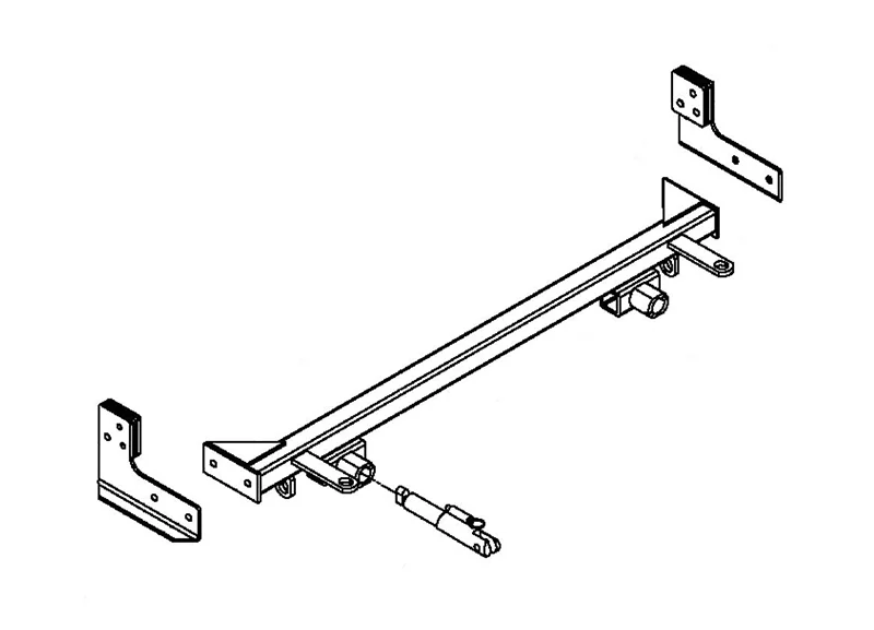 Blue Ox BX1512 - Tow Bar Base Plate