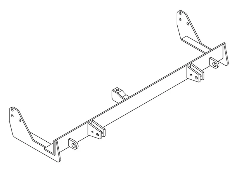 Blue Ox BX1607 - Tow Bar Base Plate