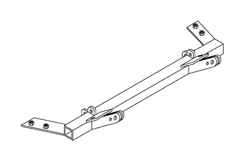 Blue Ox BX1610 - Tow Bar Base Plate