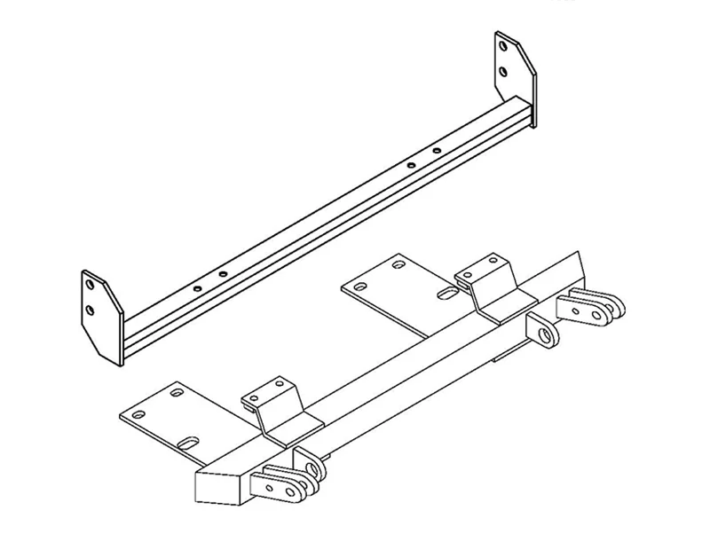 Blue Ox BX1611 - Tow Bar Base Plate