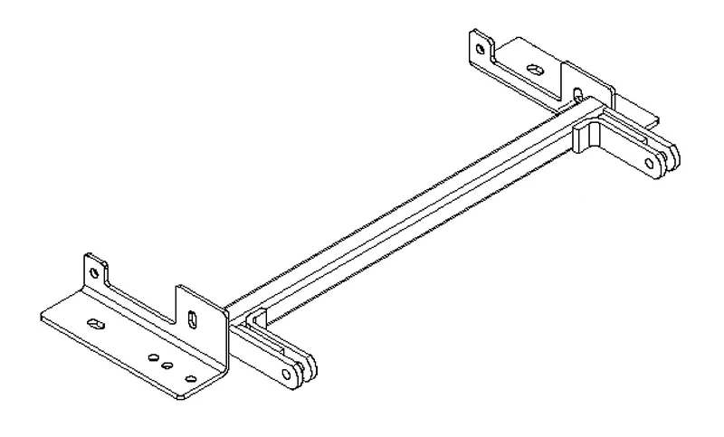 Blue Ox BX1633 - Tow Bar Base Plate