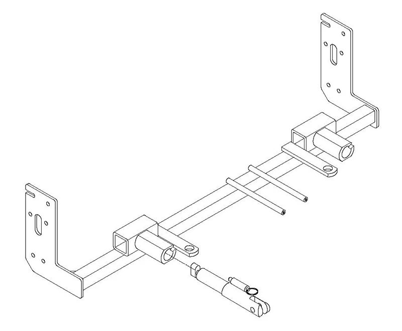 Blue Ox BX1648 - Tow Bar Base Plate
