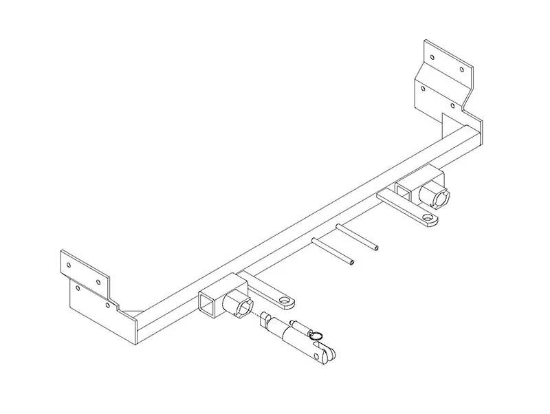 Blue Ox BX1655 - Tow Bar Base Plate