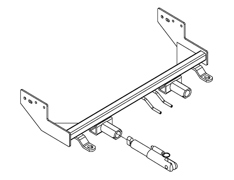 Blue Ox BX1659 - Tow Bar Base Plate