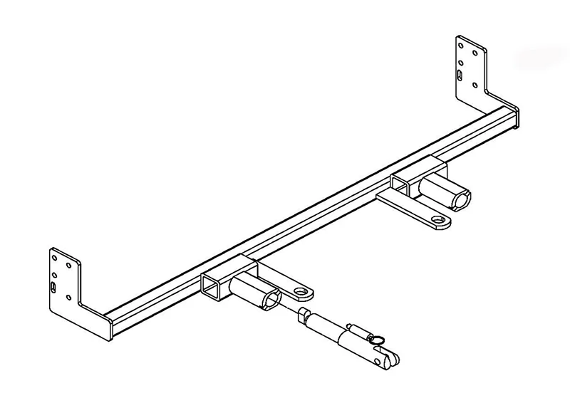 Blue Ox BX1662 - Tow Bar Base Plate