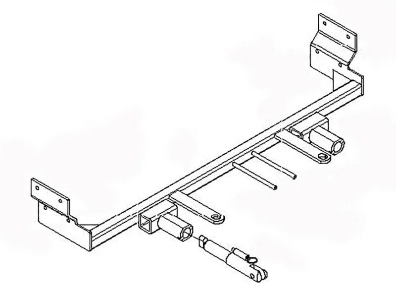 Blue Ox BX1666 - Tow Bar Base Plate