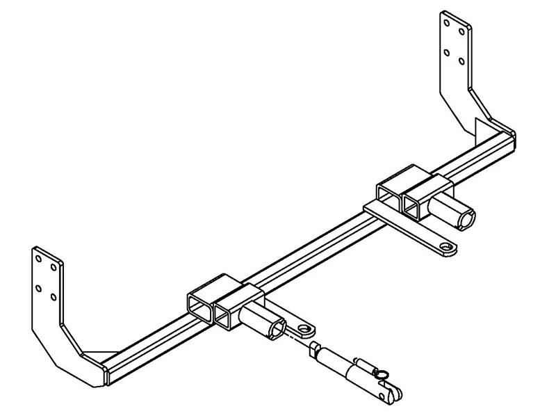 Blue Ox BX1671 - Tow Bar Base Plate