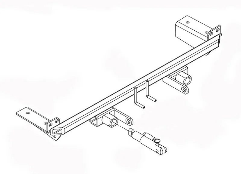 Blue Ox BX1675 - Tow Bar Base Plate