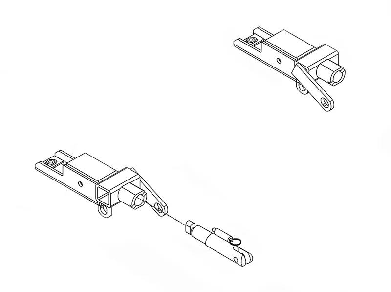 Blue Ox BX1678 - Tow Bar Base Plate