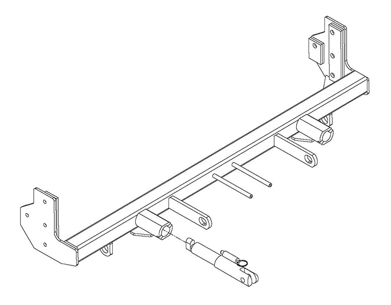 Blue Ox BX1680 - Tow Bar Base Plate