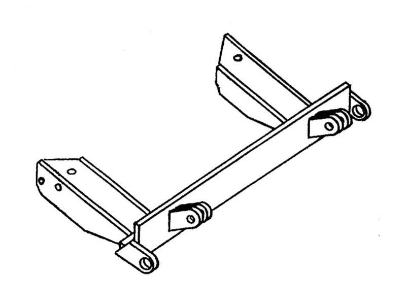Blue Ox BX1812 - Tow Bar Base Plate