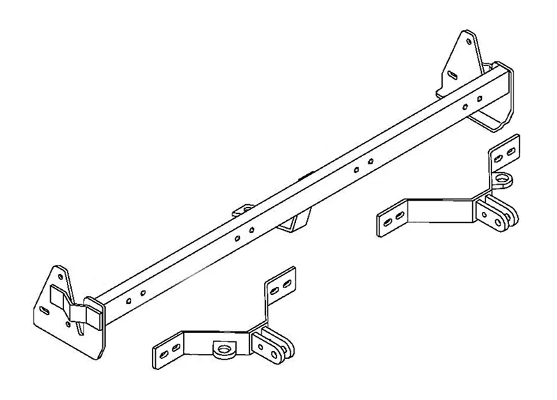Blue Ox BX1819 - Tow Bar Base Plate
