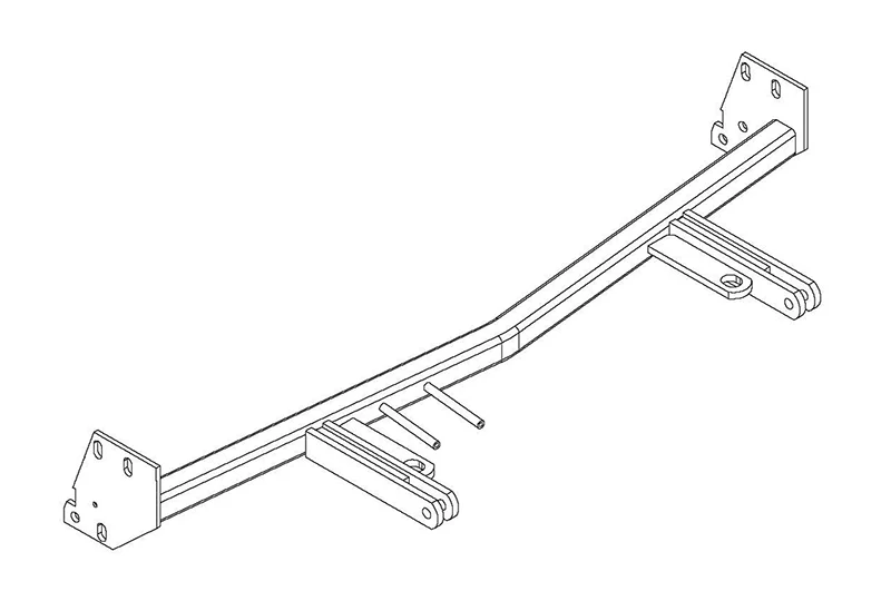 Blue Ox BX1822 - Tow Bar Base Plate