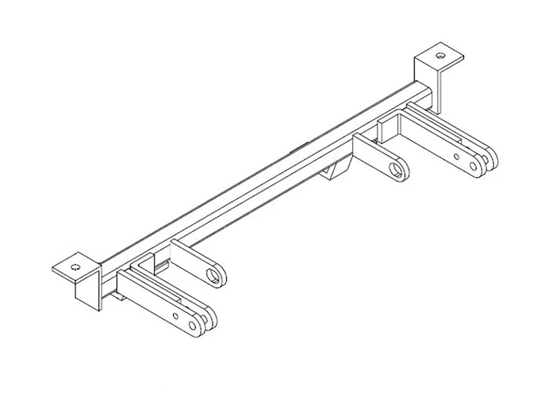 Blue Ox BX1823 - Tow Bar Base Plate