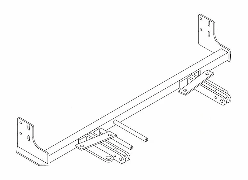 Blue Ox BX1828 - Tow Bar Base Plate
