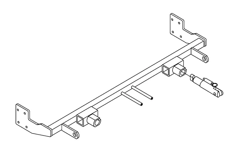 Blue Ox BX1832 - Tow Bar Base Plate