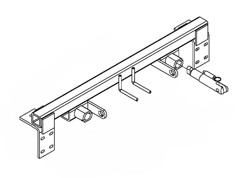 Blue Ox BX1835 - Tow Bar Base Plate