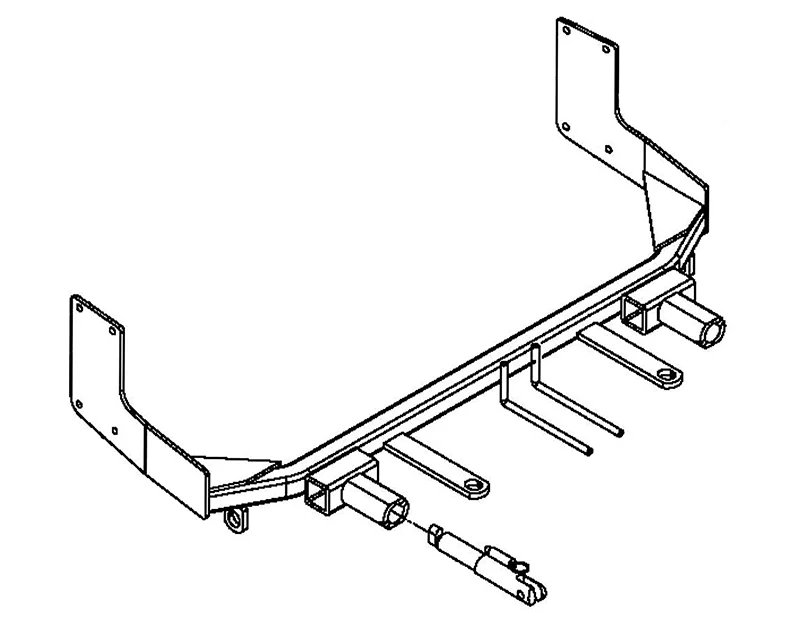 Blue Ox BX1838 - Tow Bar Base Plate