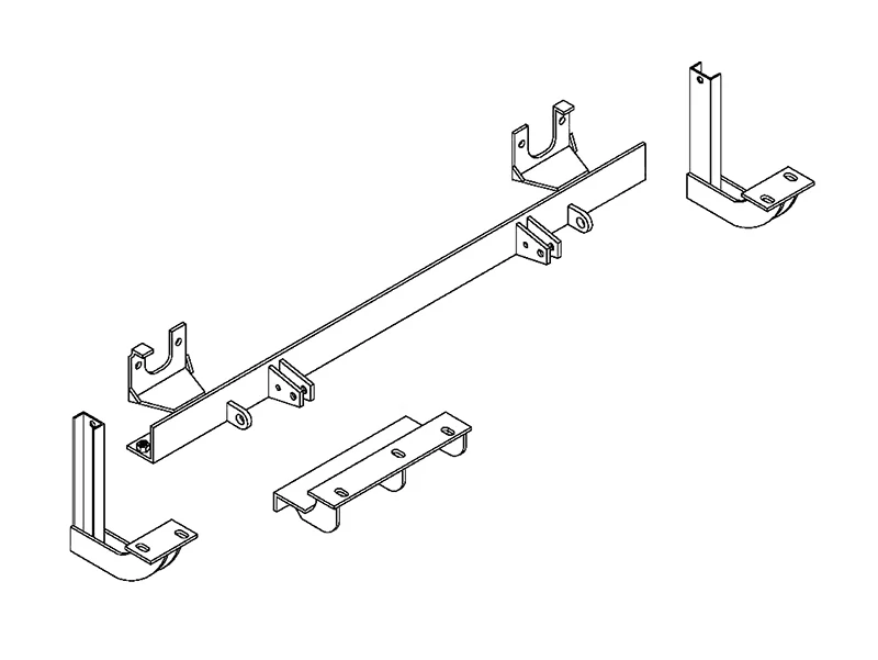 Blue Ox BX1903 - Tow Bar Base Plate
