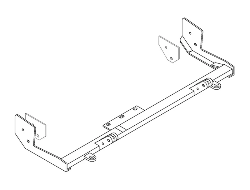 Blue Ox BX1920 - Tow Bar Base Plate
