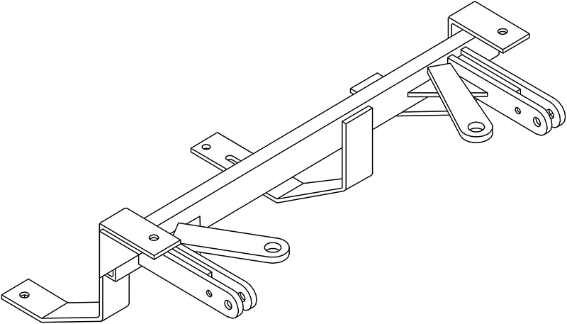 Blue Ox BX1928 - Tow Bar Base Plate